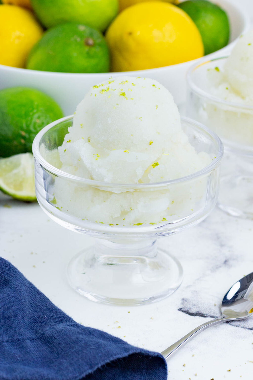 Lime Sorbet Recipe (3 Ingredients!) Evolving Table