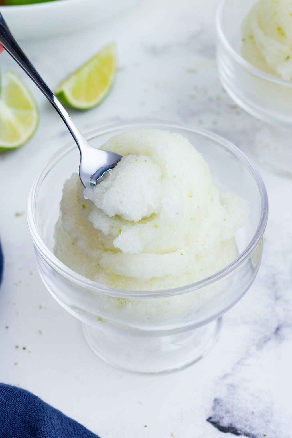 Lime Sorbet Recipe (3 Ingredients!) - Evolving Table