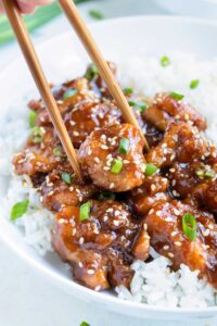 Gluten-Free General Tso's Chicken - Evolving Table