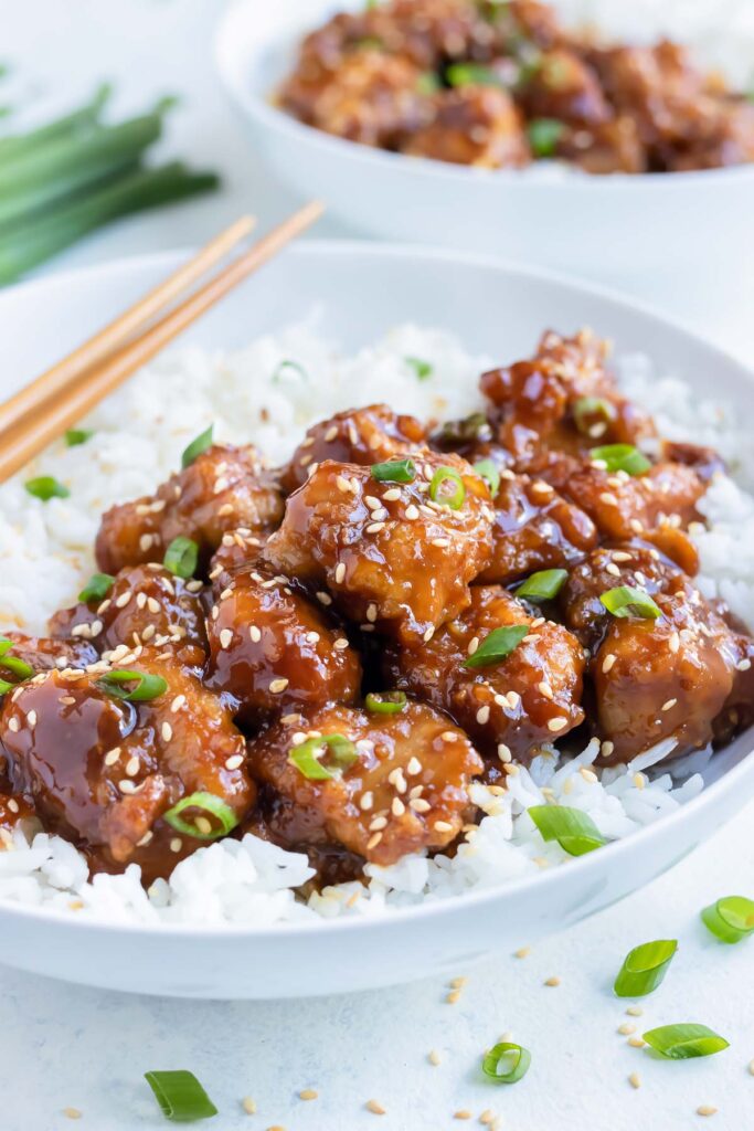 Gluten-Free General Tso's Chicken - Evolving Table