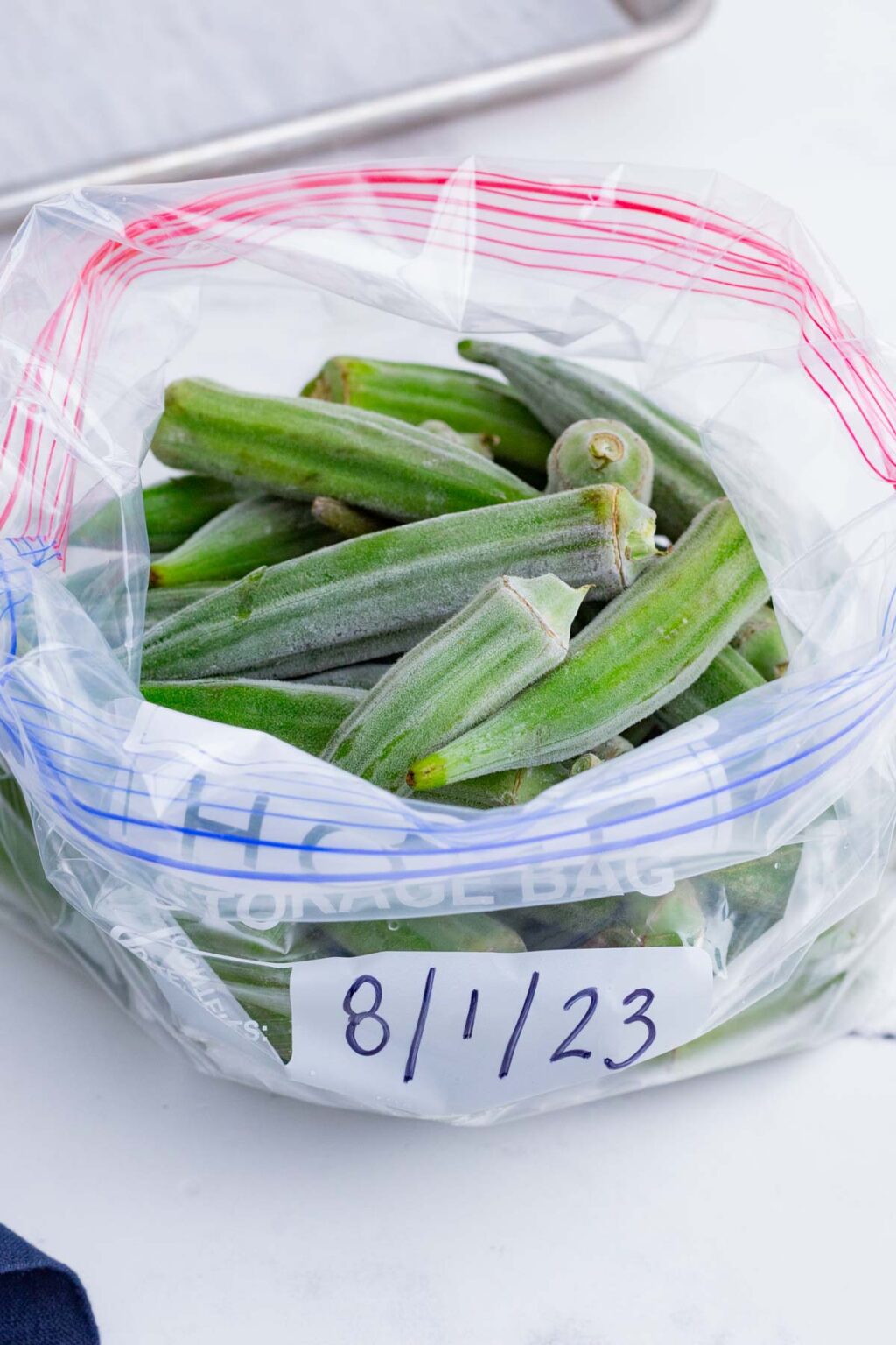 How to Freeze Okra - Evolving Table