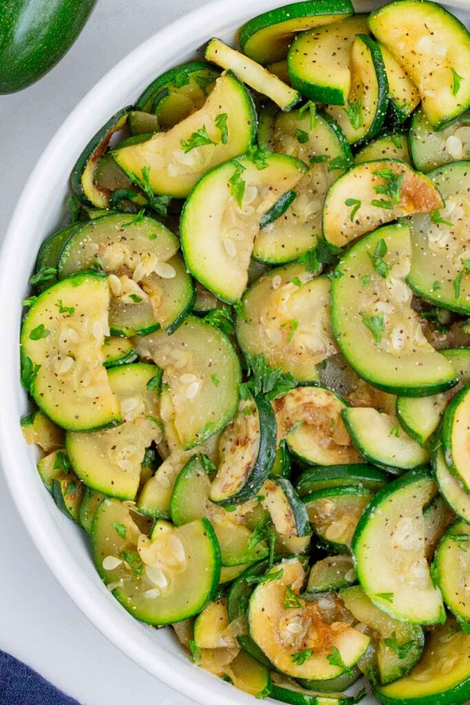 Easy Sautéed Zucchini Recipe - Evolving Table