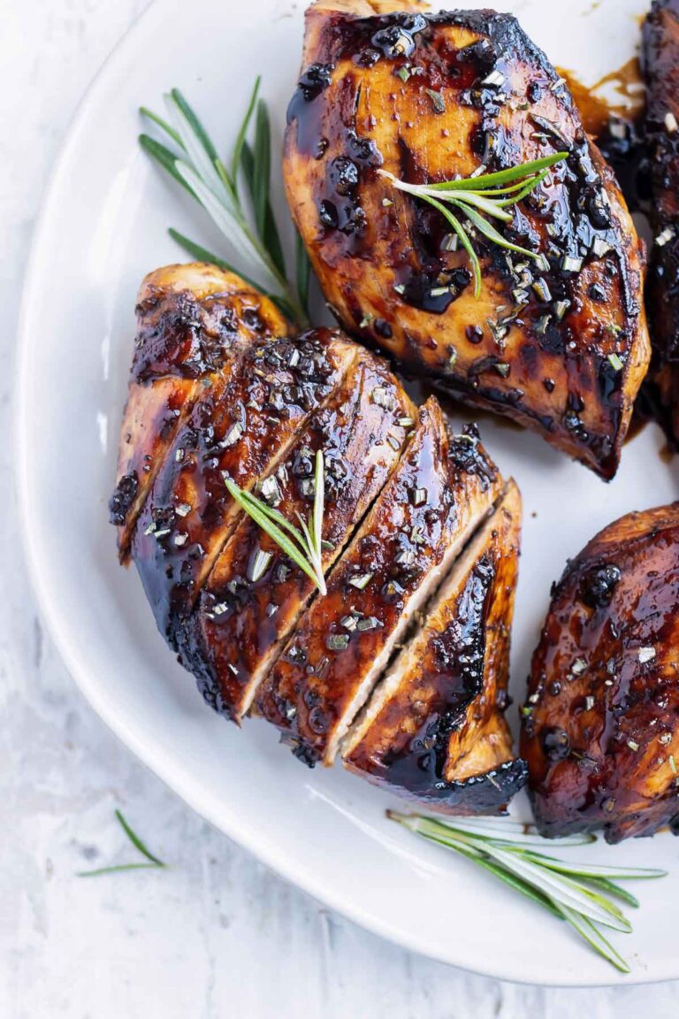 Glazed Balsamic Chicken Recipe Evolving Table