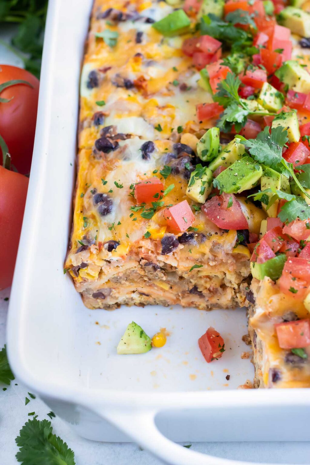 Mexican Breakfast Casserole Recipe - Evolving Table