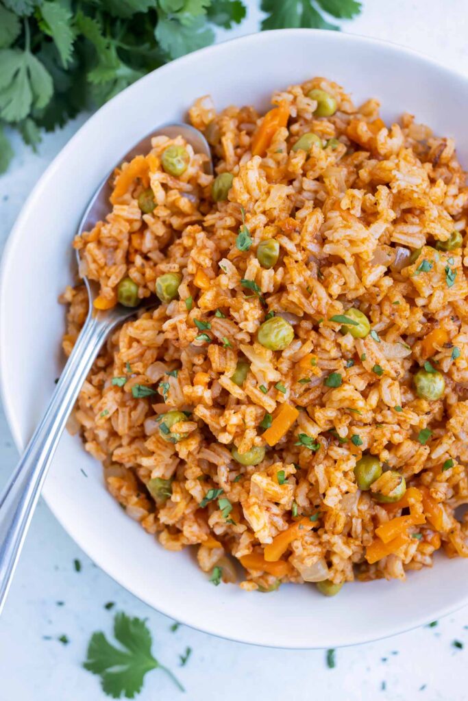 Authentic Mexican Rice Recipe - Evolving Table