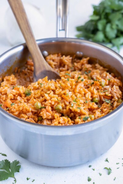 Authentic Mexican Rice Recipe - Evolving Table