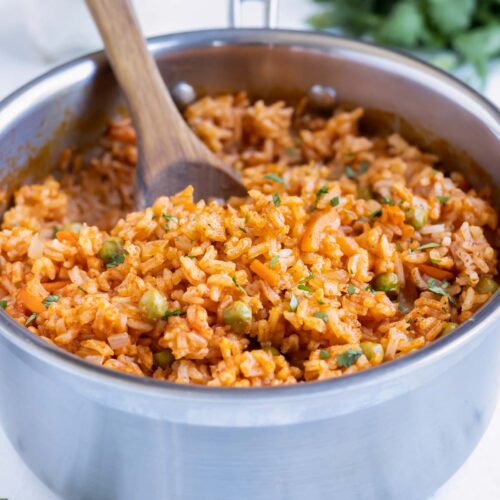 Authentic Mexican Rice Recipe - Evolving Table