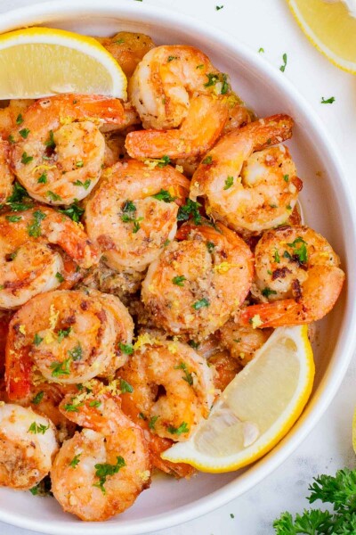 Garlic Butter Shrimp (10-Minute Recipe) - Evolving Table