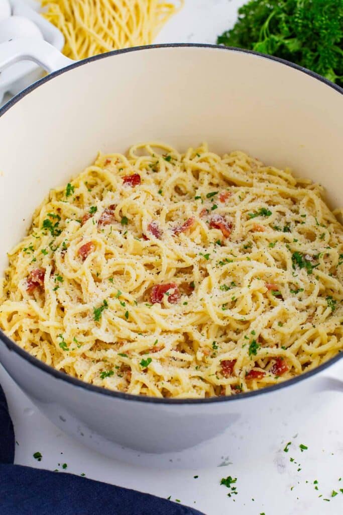 Pasta Carbonara Recipe - Evolving Table