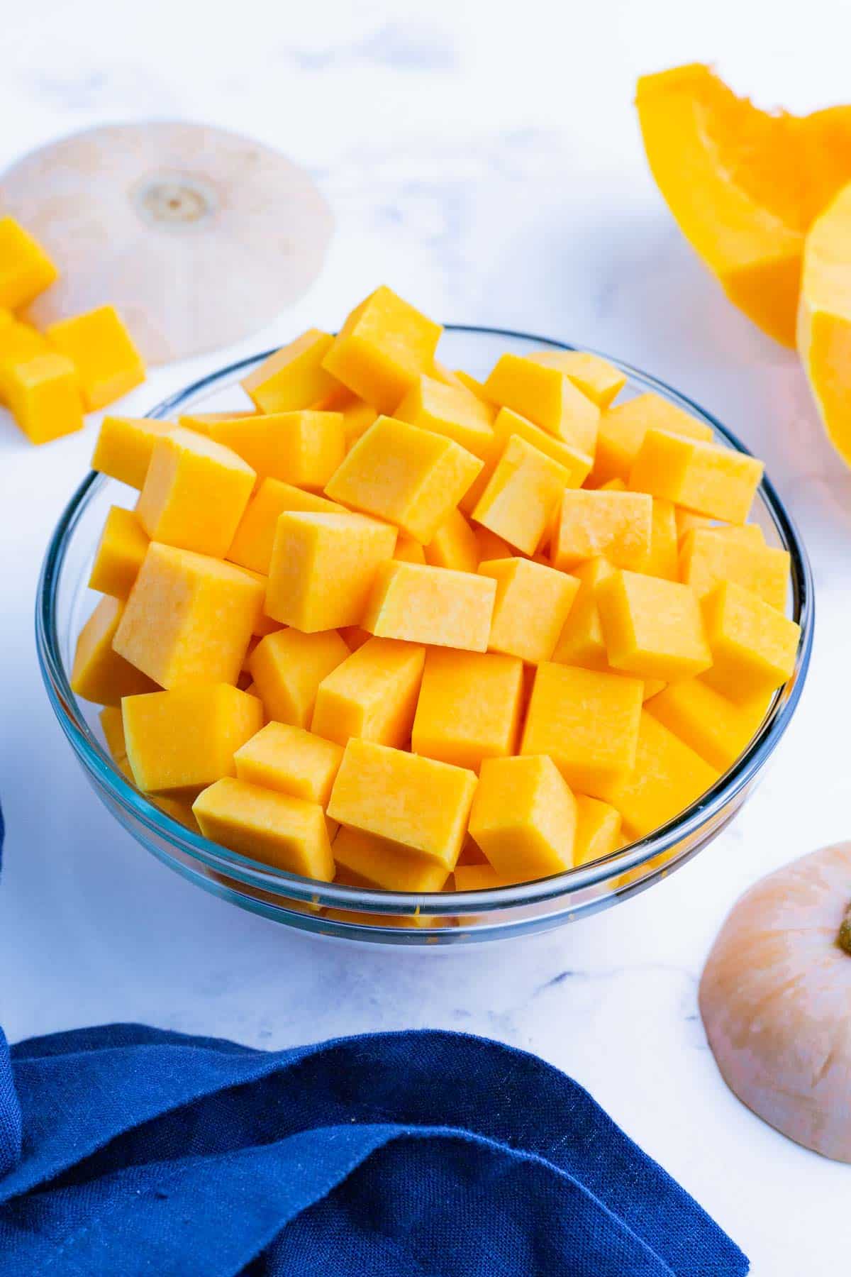 How to Peel and Cut a Butternut Squash - Fox and Briar