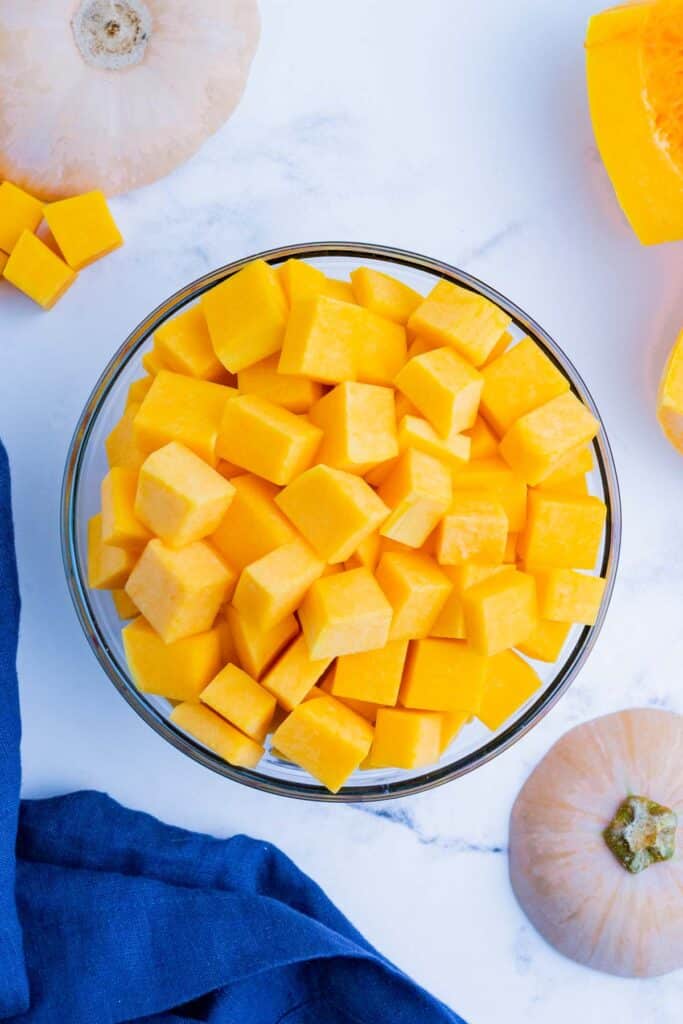 How to Peel and Cut Butternut Squash - Evolving Table