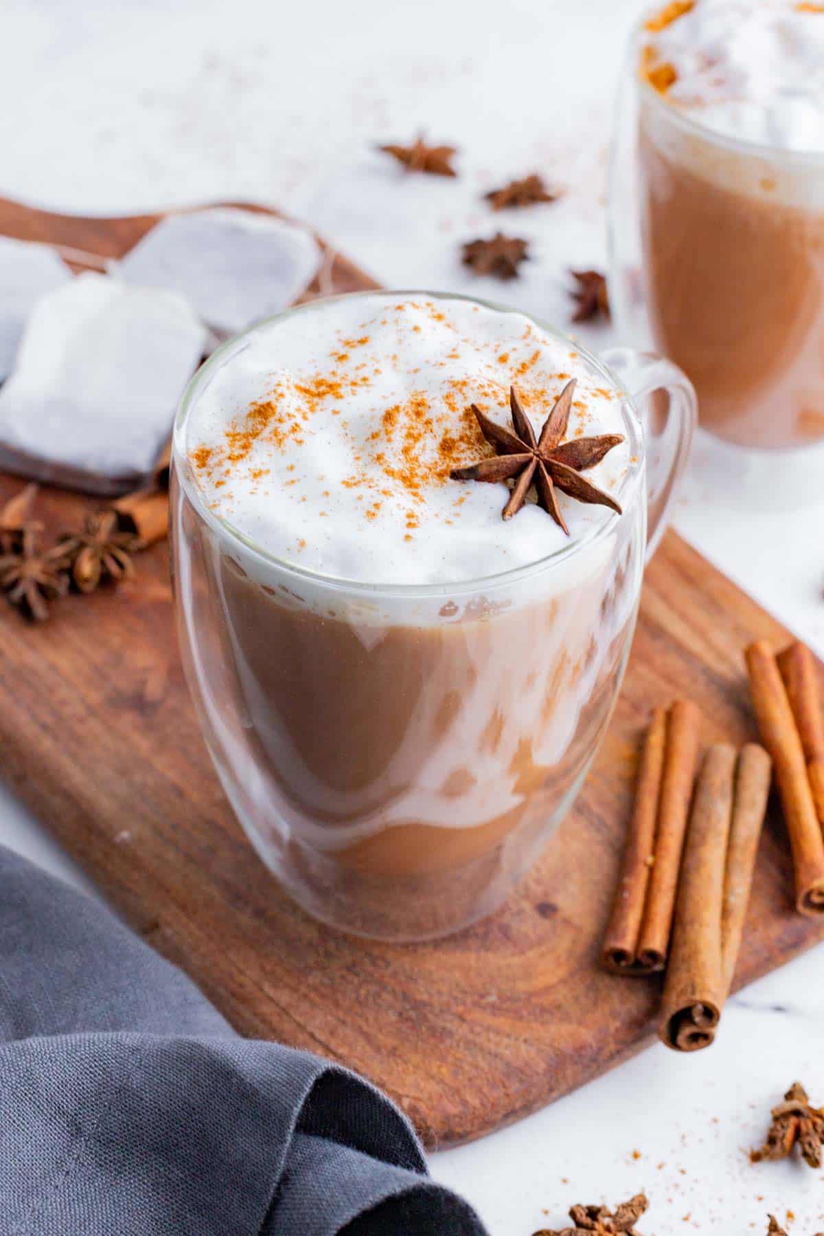 Dairy-Free Chai Tea Latte - Robust Recipes