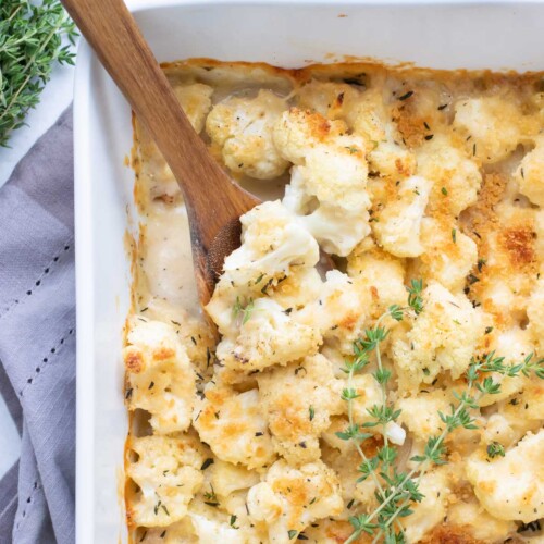 Cauliflower au Gratin Recipe - Evolving Table