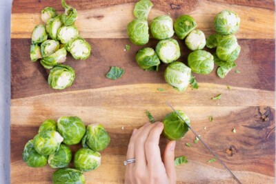 Smashed Brussels Sprouts Recipe - Evolving Table