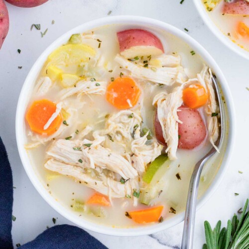 Best Chicken Vegetable Soup Recipe - Evolving Table