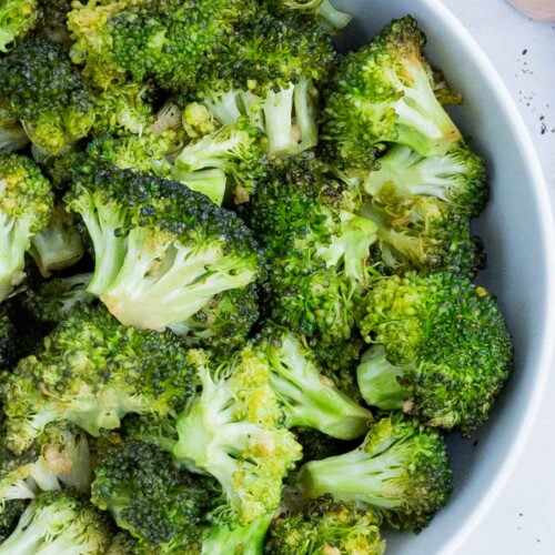 Honey Roasted Broccoli with Garlic - Evolving Table
