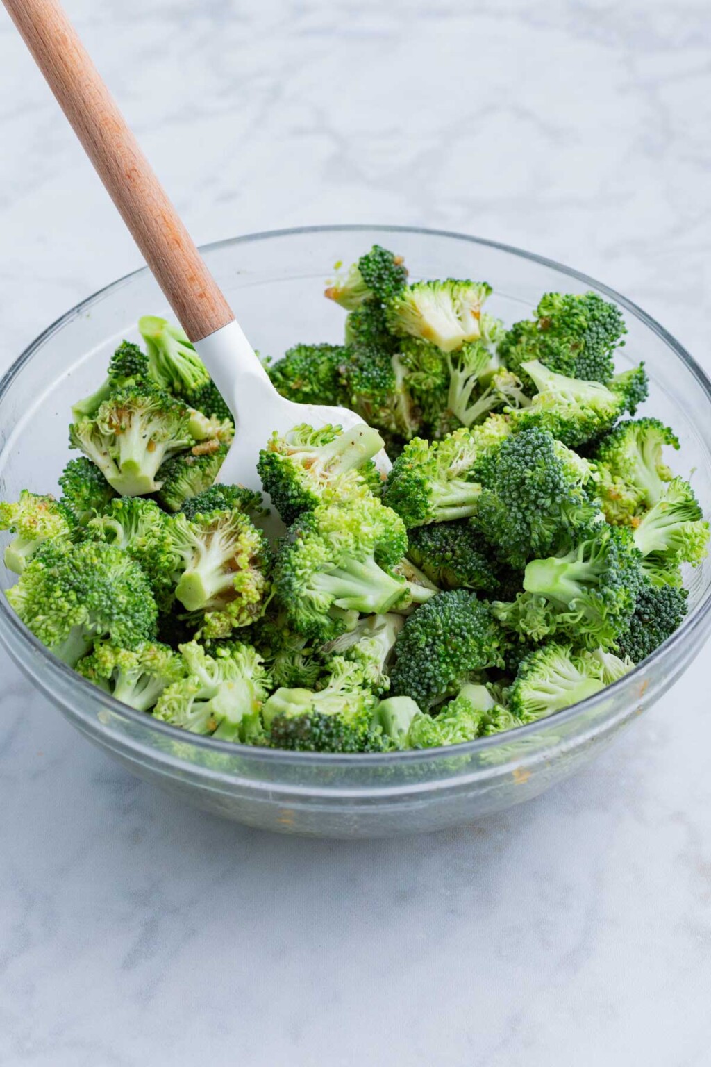Honey Roasted Broccoli with Garlic - Evolving Table