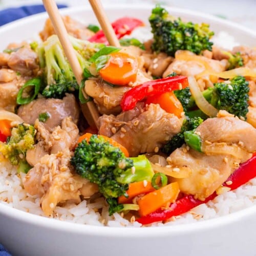 Honey Garlic Chicken Stir-Fry (Ready in 30 Minutes!)