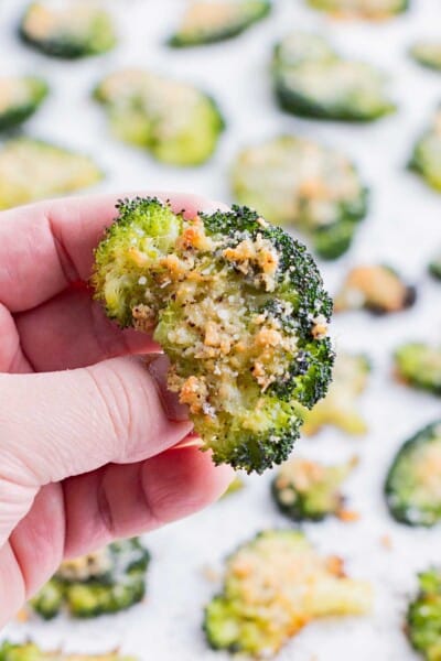 Crispy Smashed Broccoli With Parmesan - Evolving Table